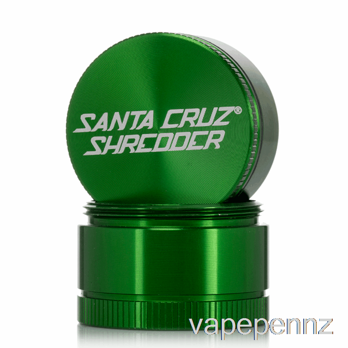 Santa Cruz Shredder 1.6inch Small 3-Piece Grinder Green (40mm) VAPE NZ